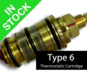 Type 6 Thermostatic Cartridge for Steam Shower Spares