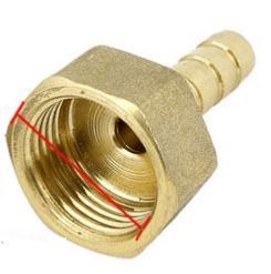 15mm Brass Fitting Push fit to Thread